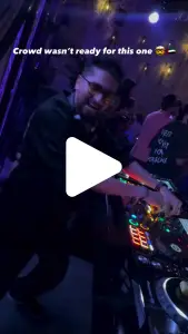 Instagram reel thumbnail of a performance by DJ Bloodshedder at Groove House, Dubai.