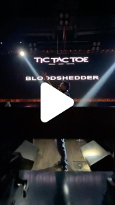 Instagram reel thumbnail of DJ Bloodshedder creating an unforgettable club experience at Tic Tac Toe, Indore.
